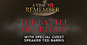 Remembrance Day Event – Bruce County Museum highlights 85th Anniversary of the Battle of Britain with Historian Ted Barris
