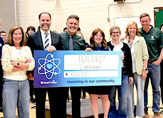 Bruce Power donates to BUILDKD+ Campaign for new Kincardine District Senior School