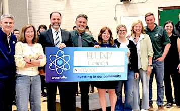 Bruce Power donates to BUILDKD+ Campaign for new Kincardine District Senior School